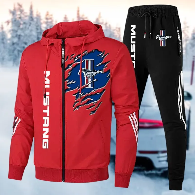Racing Car Tracksuit, Roadstyle Outfit for Fans CAR537 - Red