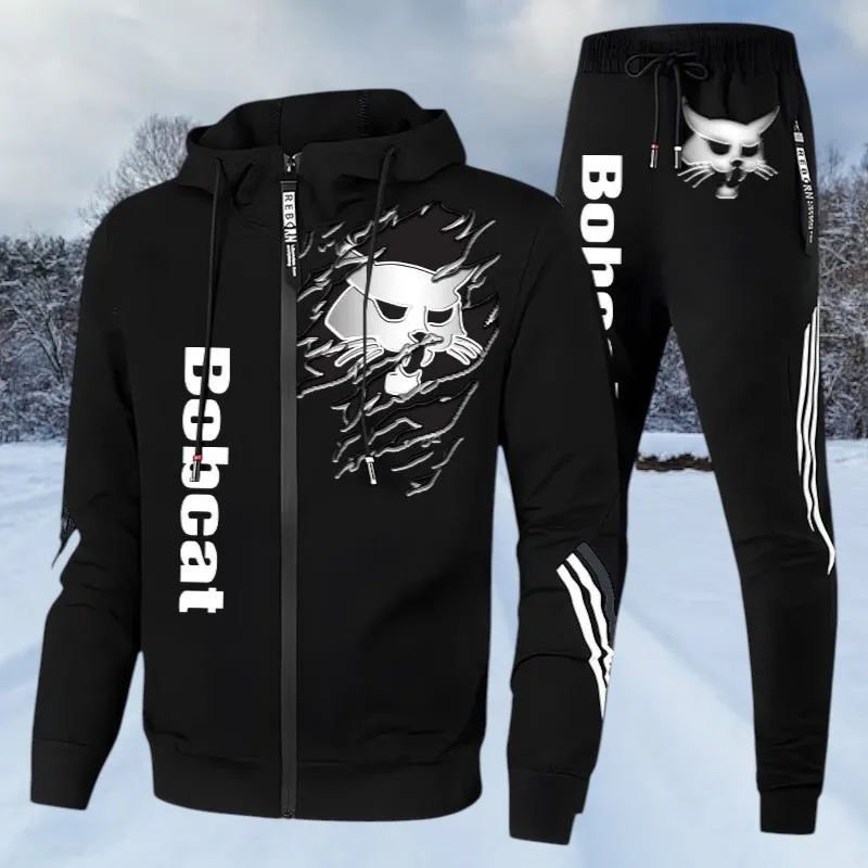 Construction Equipment Tracksuit, Driver Lounge Wear Set CAR539 - Black