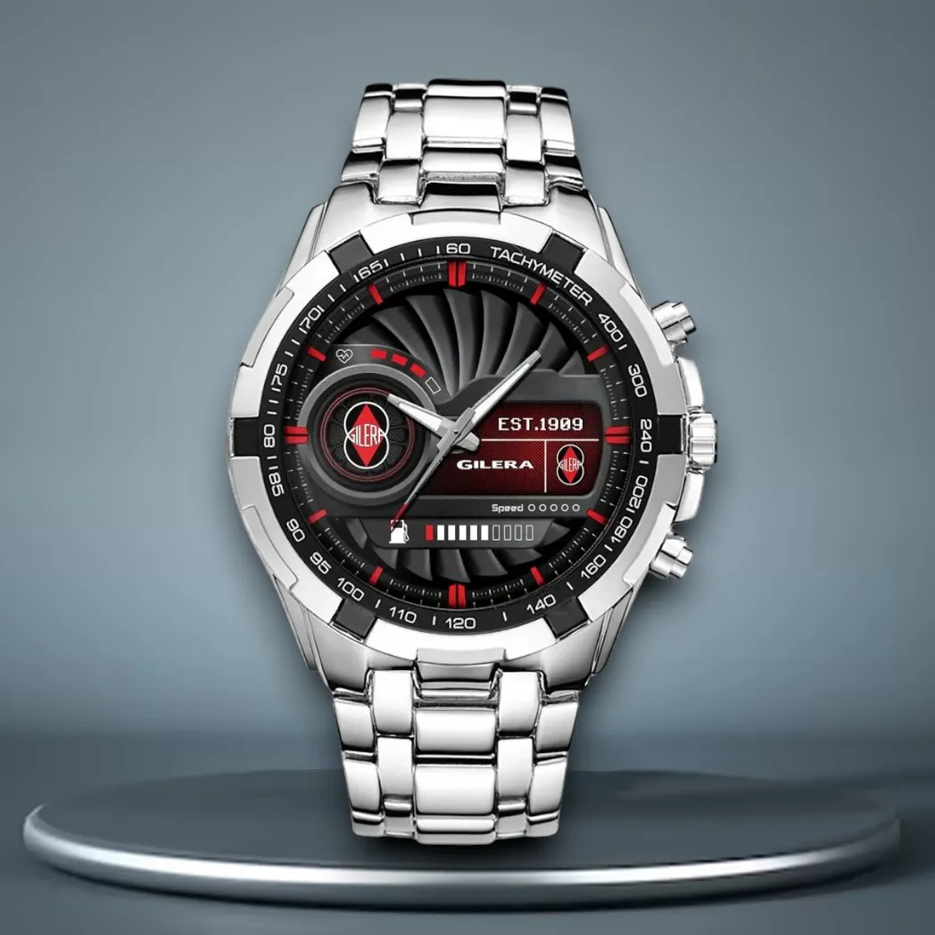 Agile Street Ride Steel Watches, Elite Watch for Sports Fans DCAR475 - White