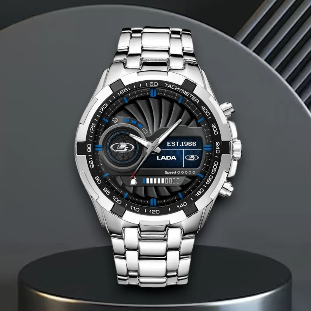 Urban Vehicle Steel Watches, Sport Lover's Precision Watch DCAR476 - White