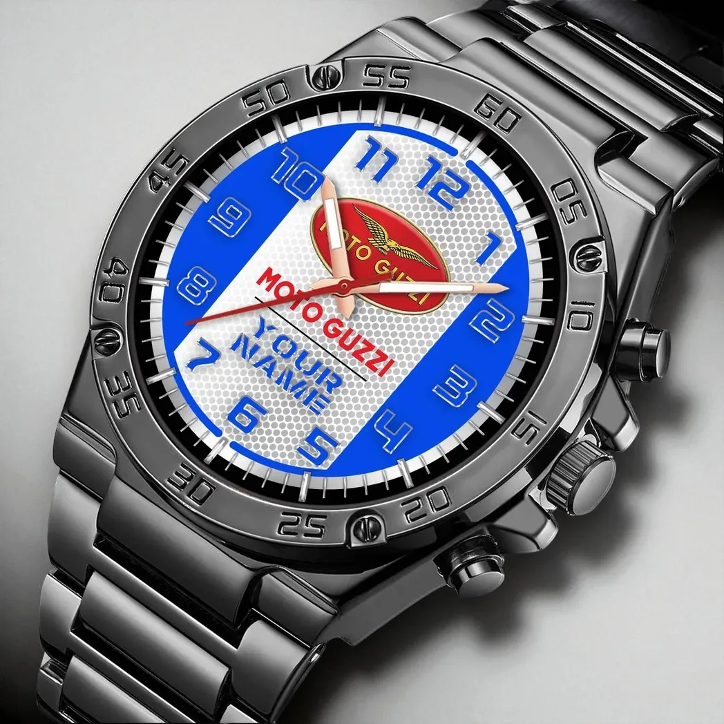 Timeless Motor Ride Hand Watch, Athletic Style Fan Timepiece DCAR477 - Blue