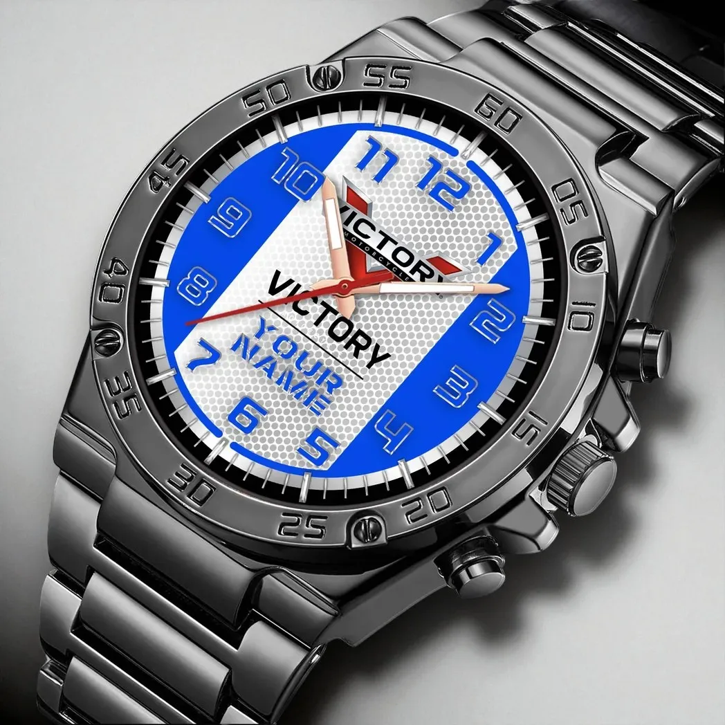 Long-Distance Bike Hand Watch, Sport Fan Signature Watch DCAR477 - Blue