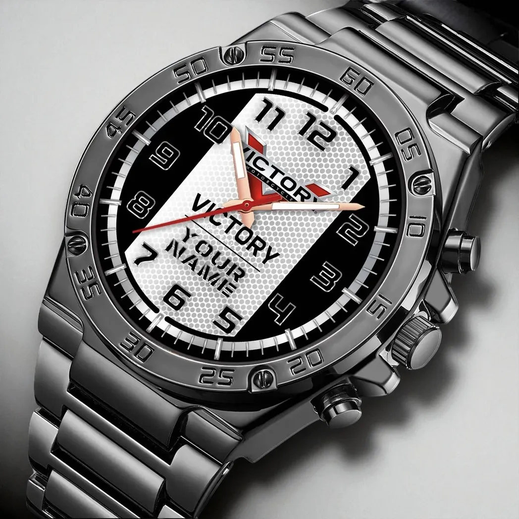 Cruiser Motorcycle Hand Watch, Fan Lifestyle Performance Watch DCAR477 - Black