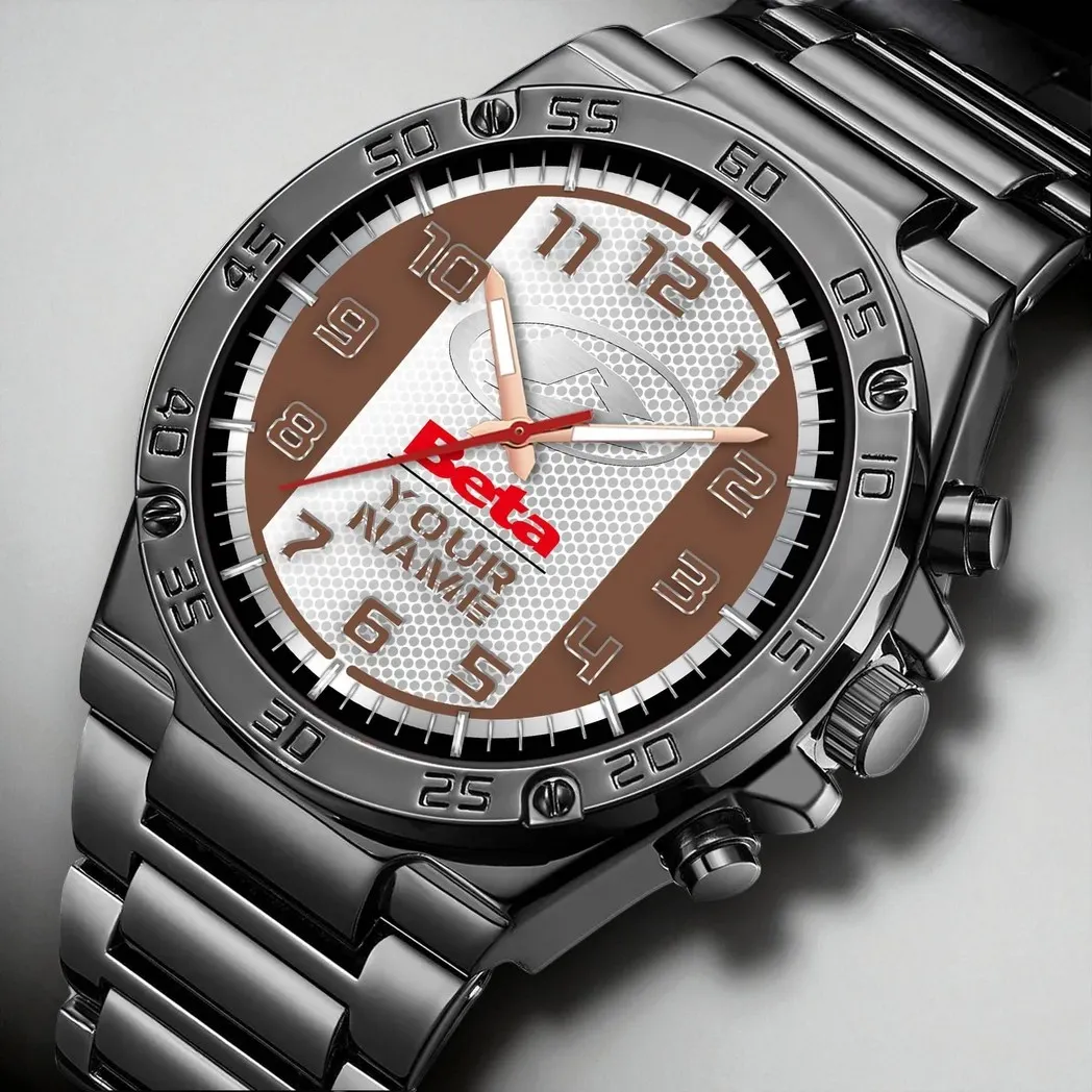 Trail Motorbike Hand Watch, Bold Watch for Supporters DCAR477 - Brown