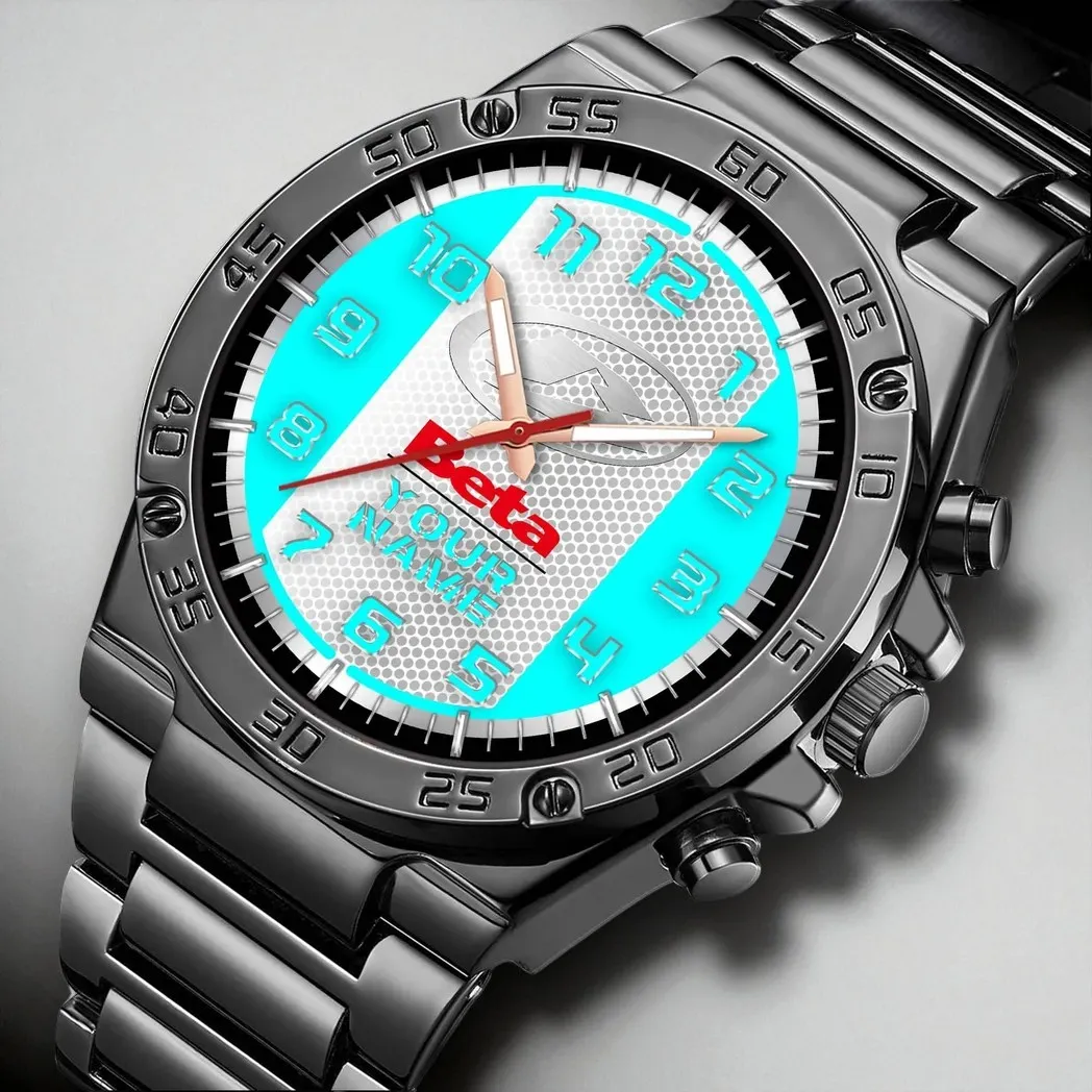 All-Terrain Motorbike Hand Watch, Timeless Sport Fan Accessory DCAR477 - Cyan