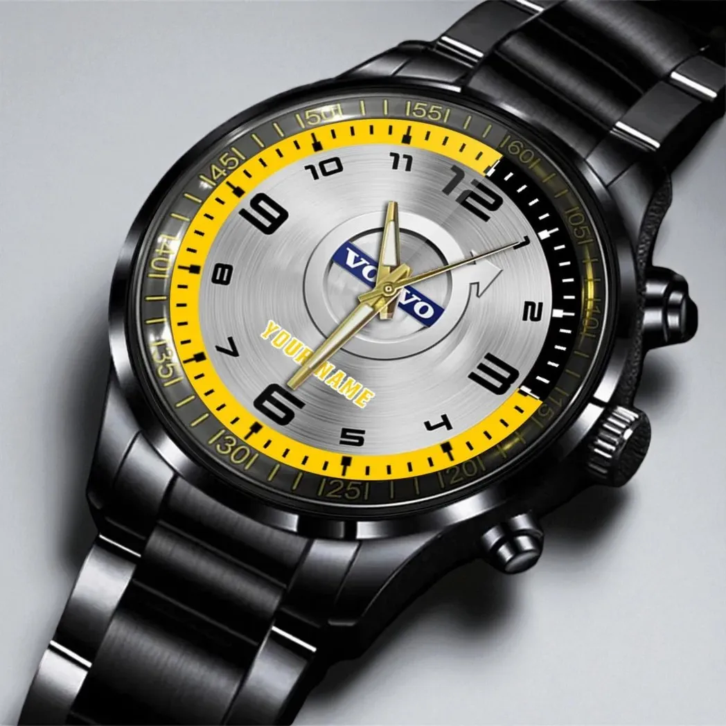 Reliable Vehicle Stainless Steel Watch, Fan Pride Performance Watch DCAR478 - Black