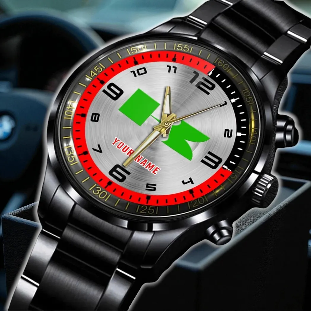 Adventure Motorcycle Stainless Steel Watch, Stylish Watch for Enthusiasts DCAR478 - Red