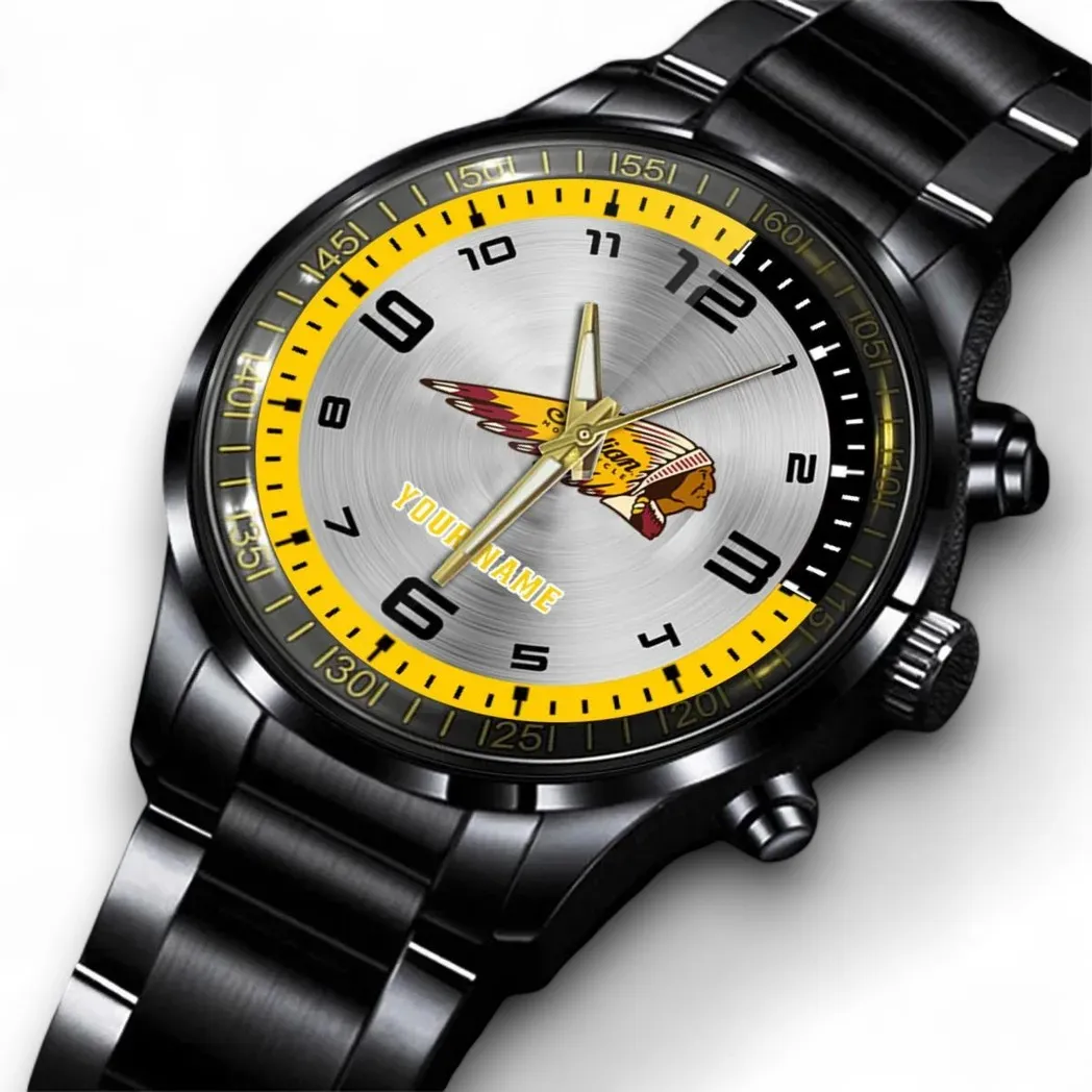 Vintage Two-Wheeler Stainless Steel Watch, Sport Fan Signature Watch DCAR478 - Black