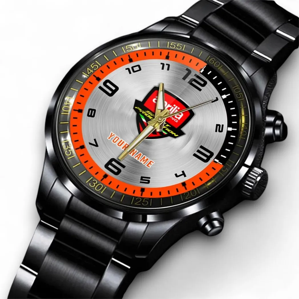 Motorbike Stainless Steel Watch, Sport Fan Signature Watch DCAR478 - Orange