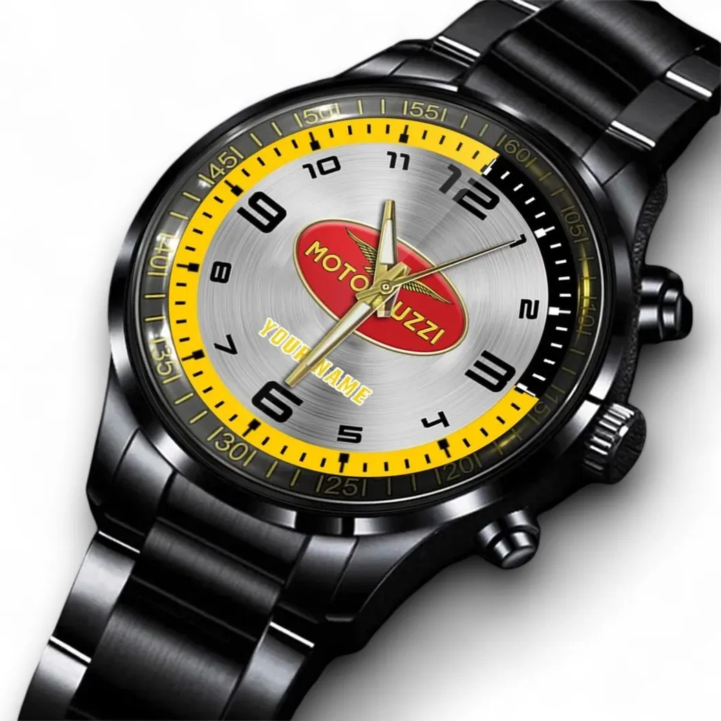 Vintage Cruiser Stainless Steel Watch, Stylish Watch for Enthusiasts DCAR478 - Black