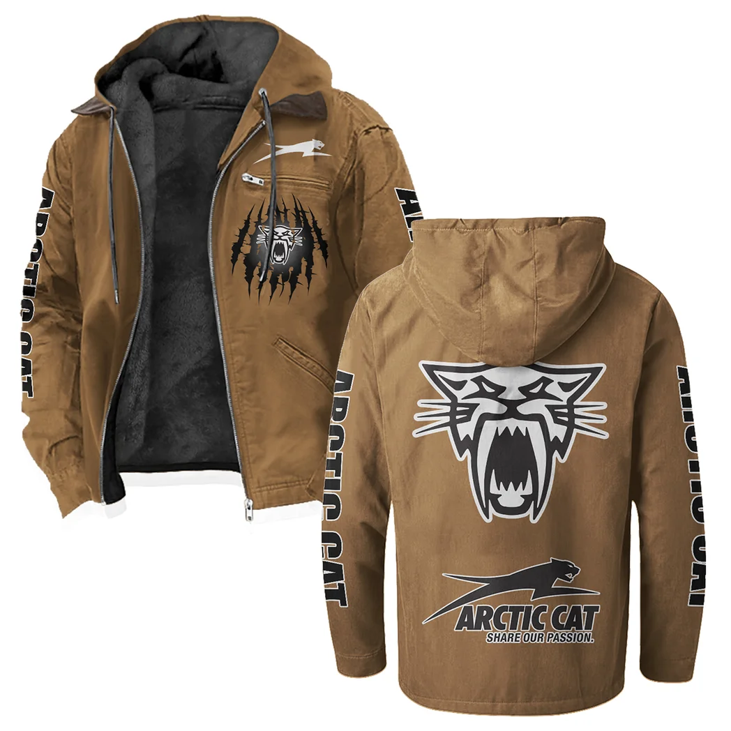 Off-Road Ride Flannel Hoodie, Rider's Everyday Hoodie HVN1328AR - Camel