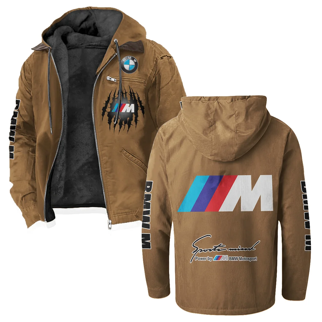 Racing Car Flannel Hoodie, Streetwear Flannel for Drivers HVN1328BM - Camel