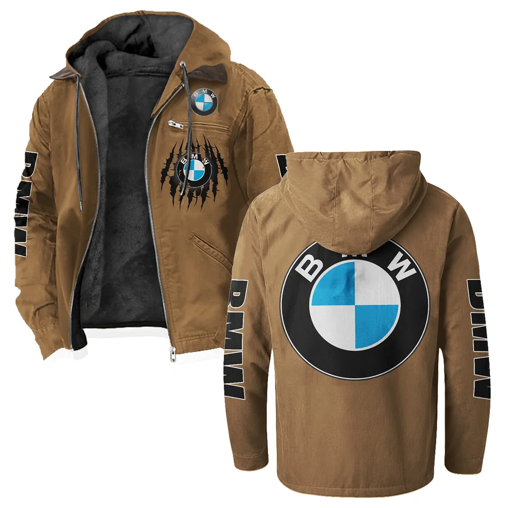 Motorsport Edition Car Flannel Hoodie, Rugged Rider Flannel HVN1328BM - Camel