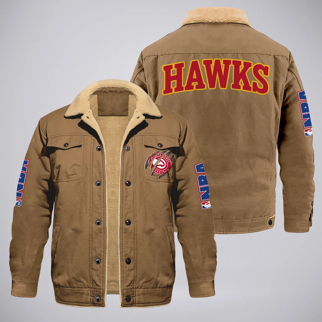 True Supporter Pride Jacket Fur Collar Fleece, Celebrate Wins in Warmth HVN1372AH - Khaki