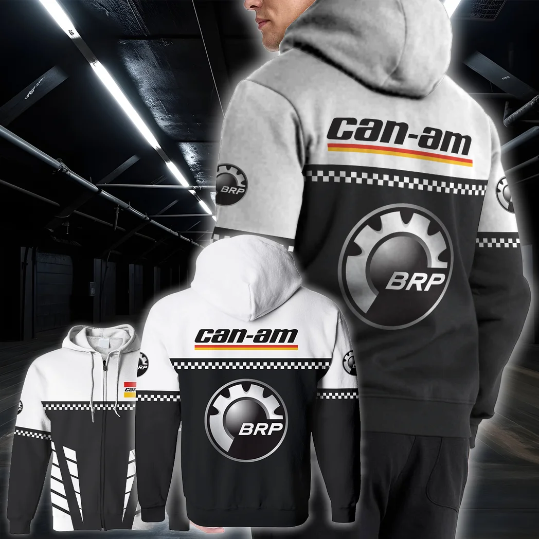 All-Terrain Rider Zipper Hoodie, Crafted for Motor Enthusiasts HVN1385BR