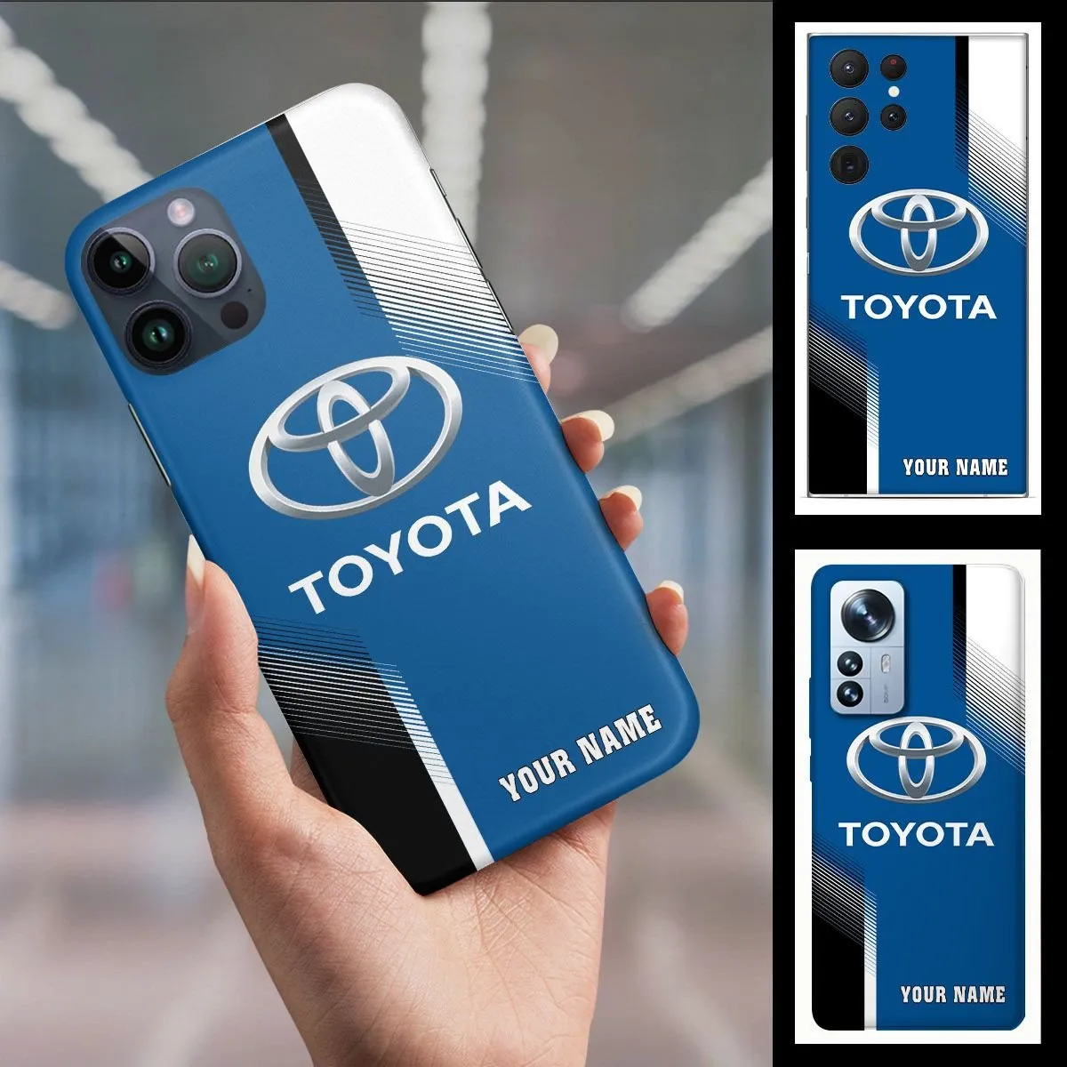 Auto Blue Phone Case All Over Print For Auto Blue Fan CAR456051725108