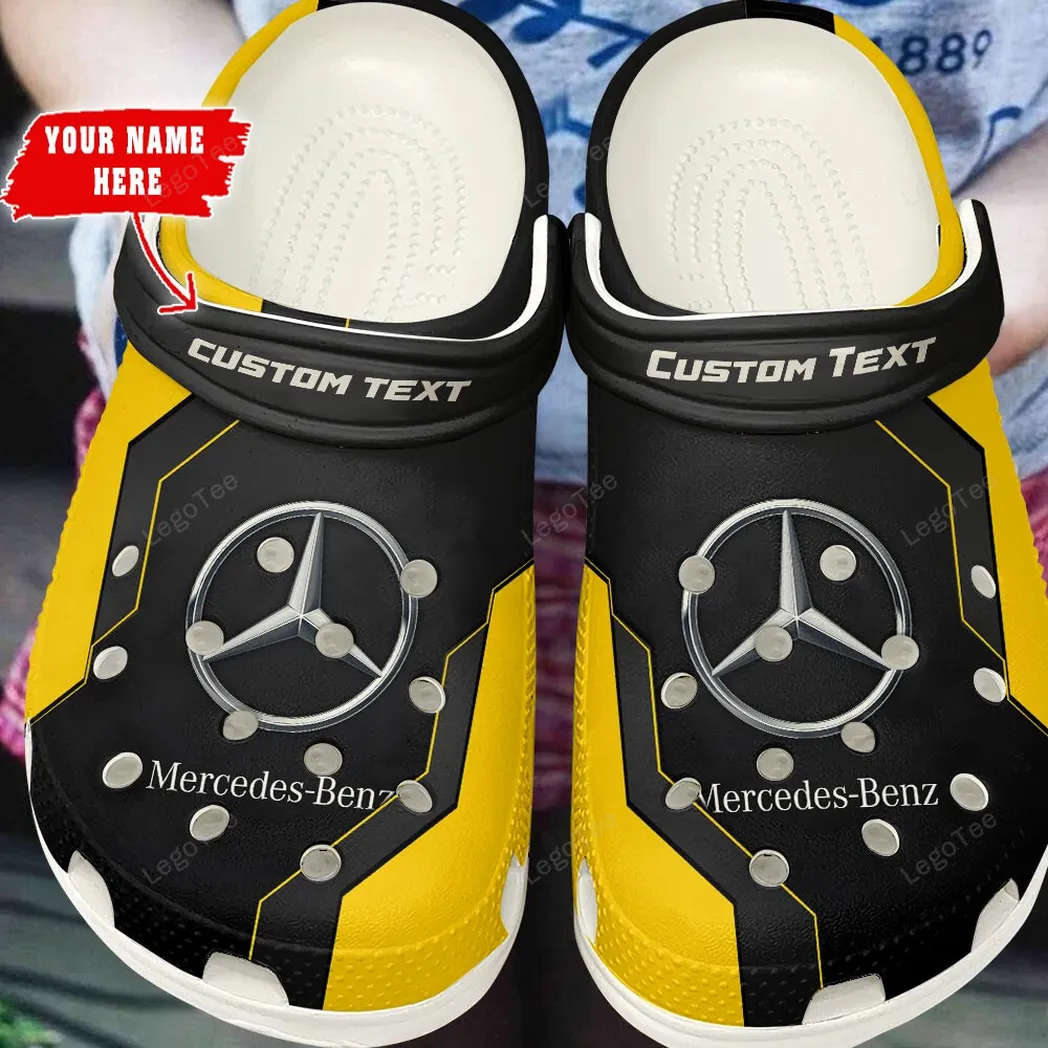 Automotive Theme Luxury Touring Car Clog with Full Print Design, Stylish Everyday Comfort for Car Enthusiasts CAR140 - Yellow - Image 3