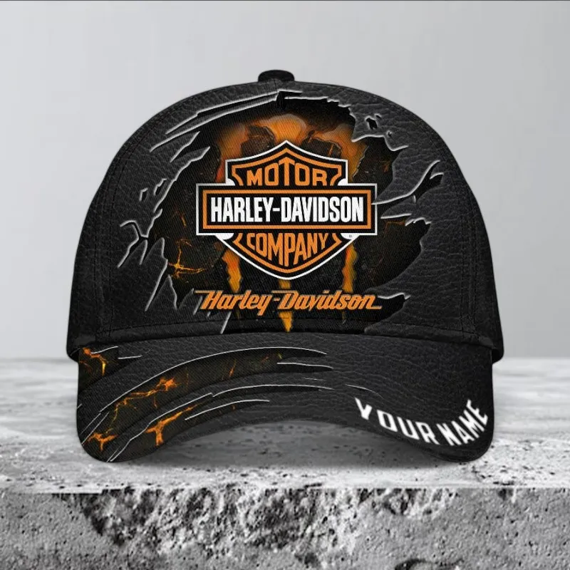 Chopper Style Classic Cap, Petrolhead Baseball Cap For Auto Owners CAR371 - Black