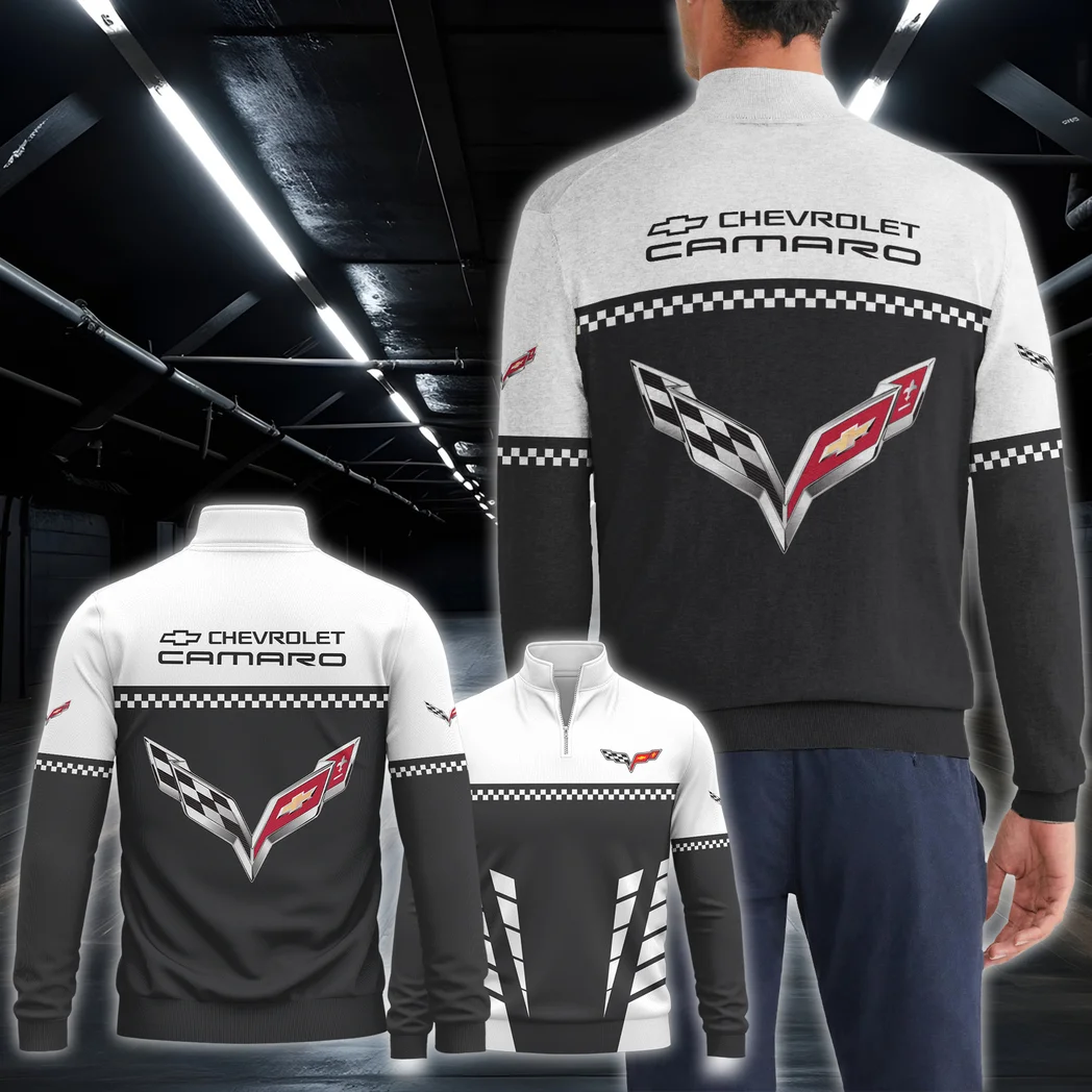 Classic Road Car Quarter-Zip Sweatshirt, Racing Spirit Pullover HVN1385CH