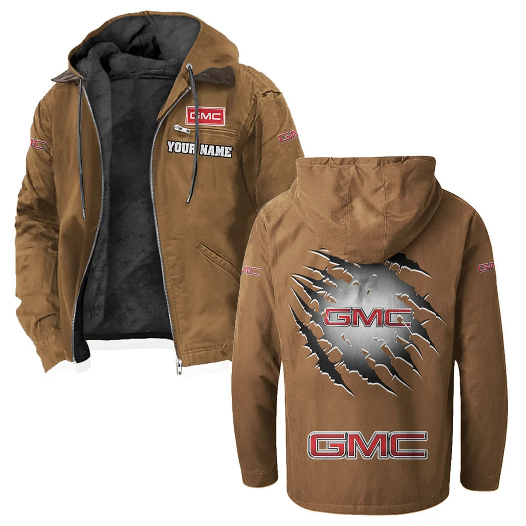 Commercial Vehicle Flannel Hoodie, Bold Driver's Flannel HVN1327GM - Camel