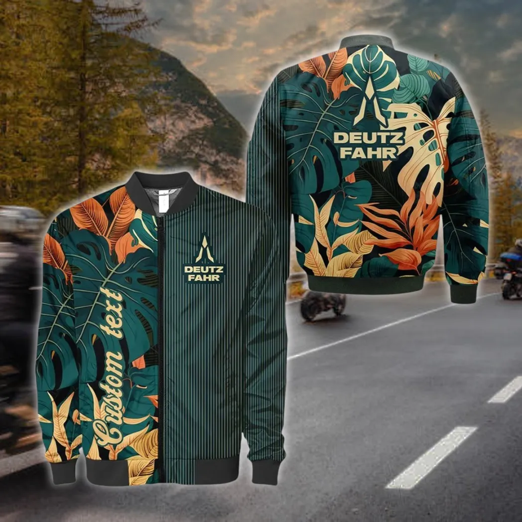Crop Harvester Bomber Jacket, Bomber Jacket Sports Lovers CAR434