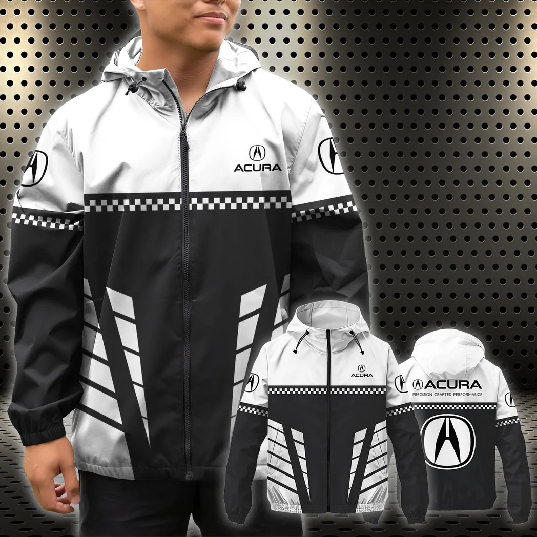 Driving Enthusiasts Windbreaker Jacket, Lightweight Moto Spirit Jacket HVN1385AC