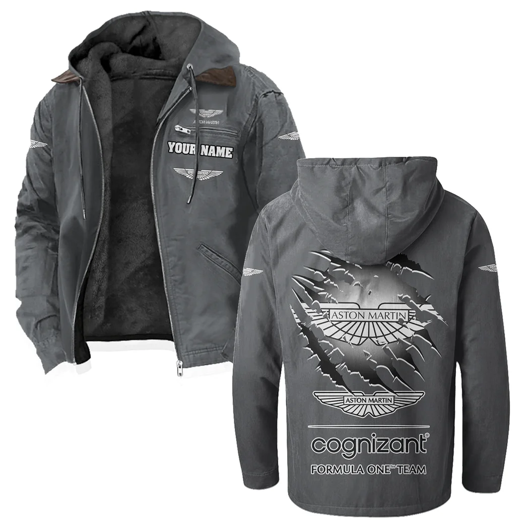 Dynamic Driving Machine Flannel Hoodie, Garage Life Hooded Flannel HVN1327AM - Gray