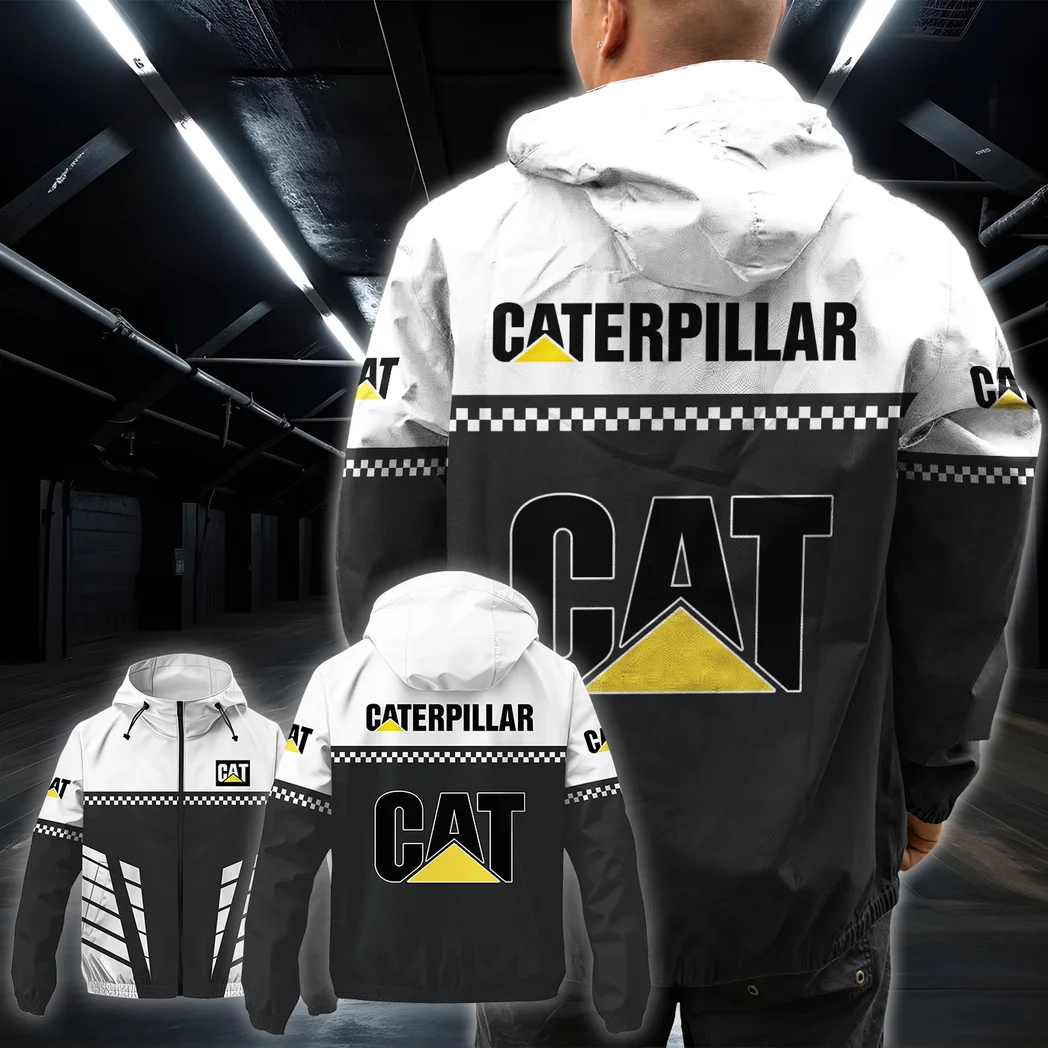 Earthmoving Machine Windbreaker Jacket, Motorsport Spirit Fan Jacket HVN1385CI