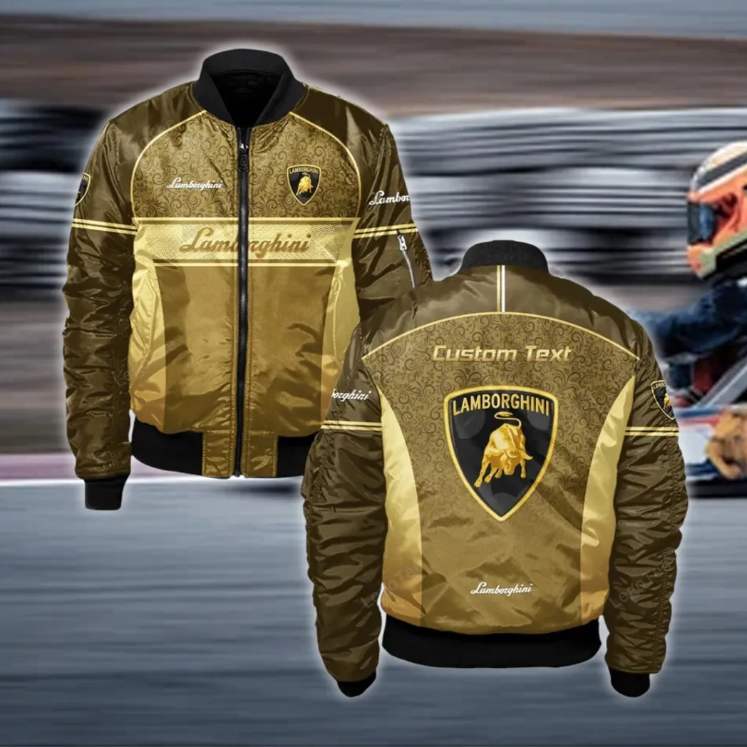 Exotic Sports Car Bomber Jacket, Bomber Jacket Supporters Wear CAR137