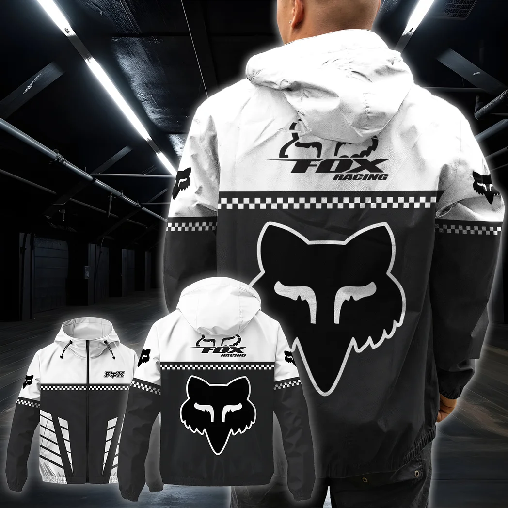 Extreme Sports Gear Windbreaker Jacket, Custom Garage Lifestyle Jacket HVN1385FR