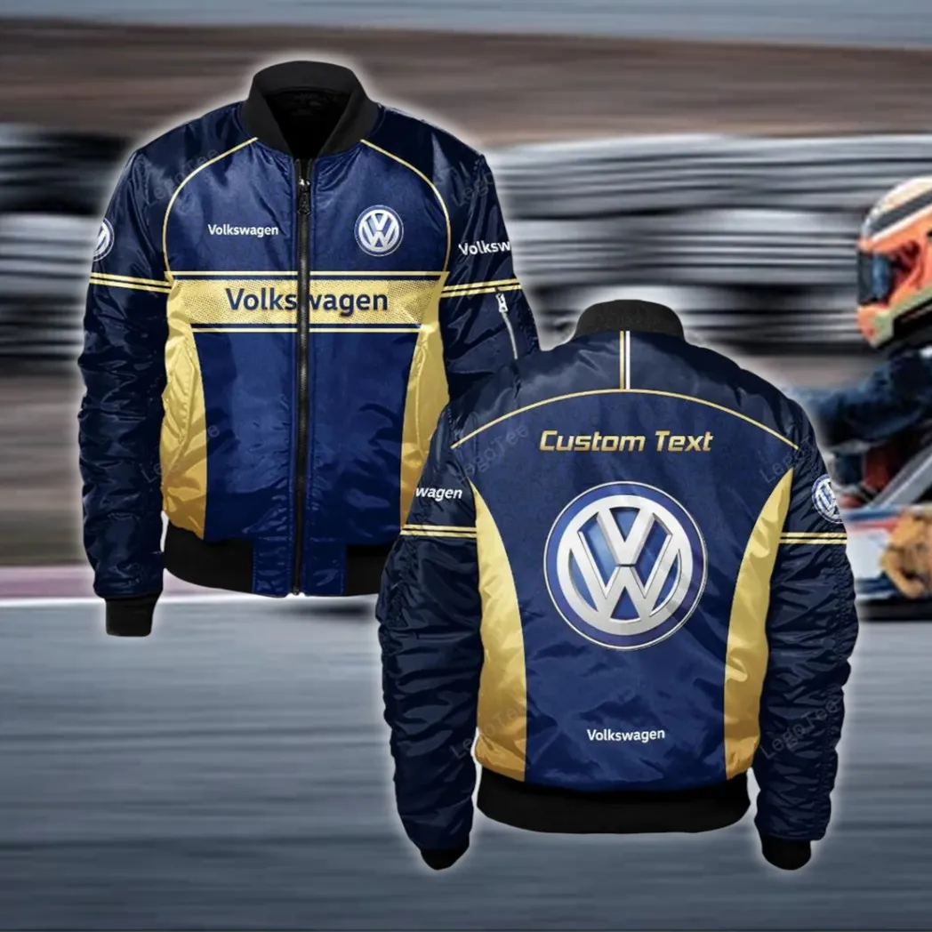 Family Car Bomber Jacket, Classic Bomber Jacket Fans CAR137