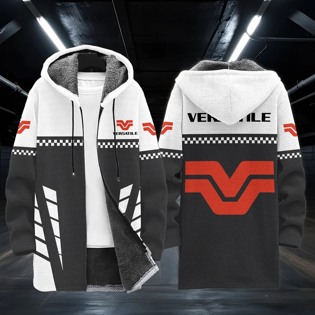 Farming Equipment Fleece Windbreaker Jacket, Road Built Rider Jacket HVN1385VE