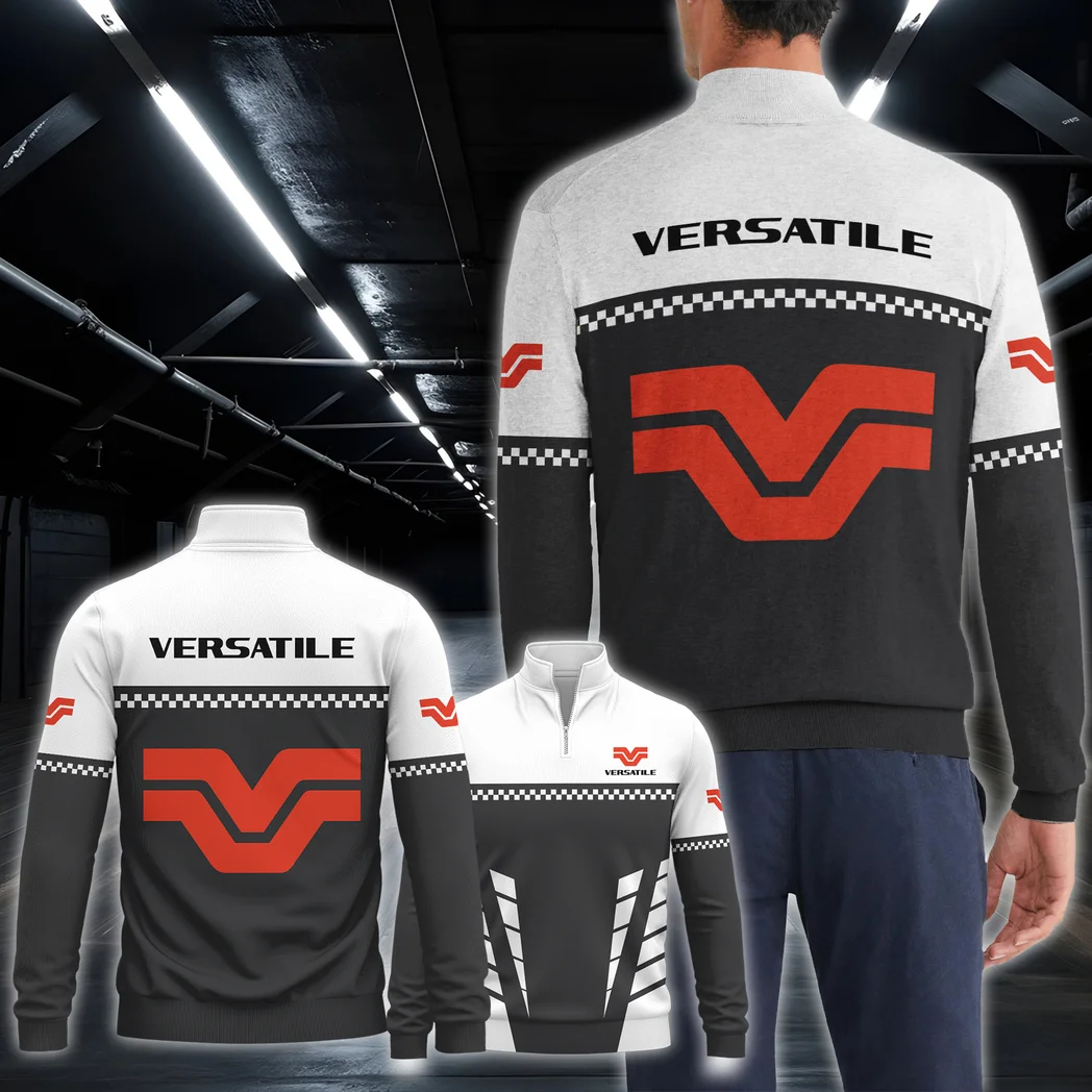 Farming Equipment Quarter-Zip Sweatshirt, Gearhead Quarter Zip Style HVN1385VE