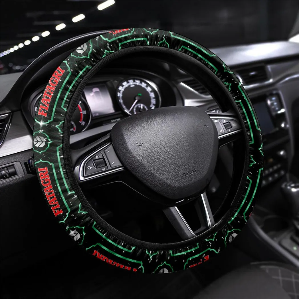 Farmpro Machines Steering Wheel Cover 3D Print, Precision Fit Steering Cover CAR550 - Green