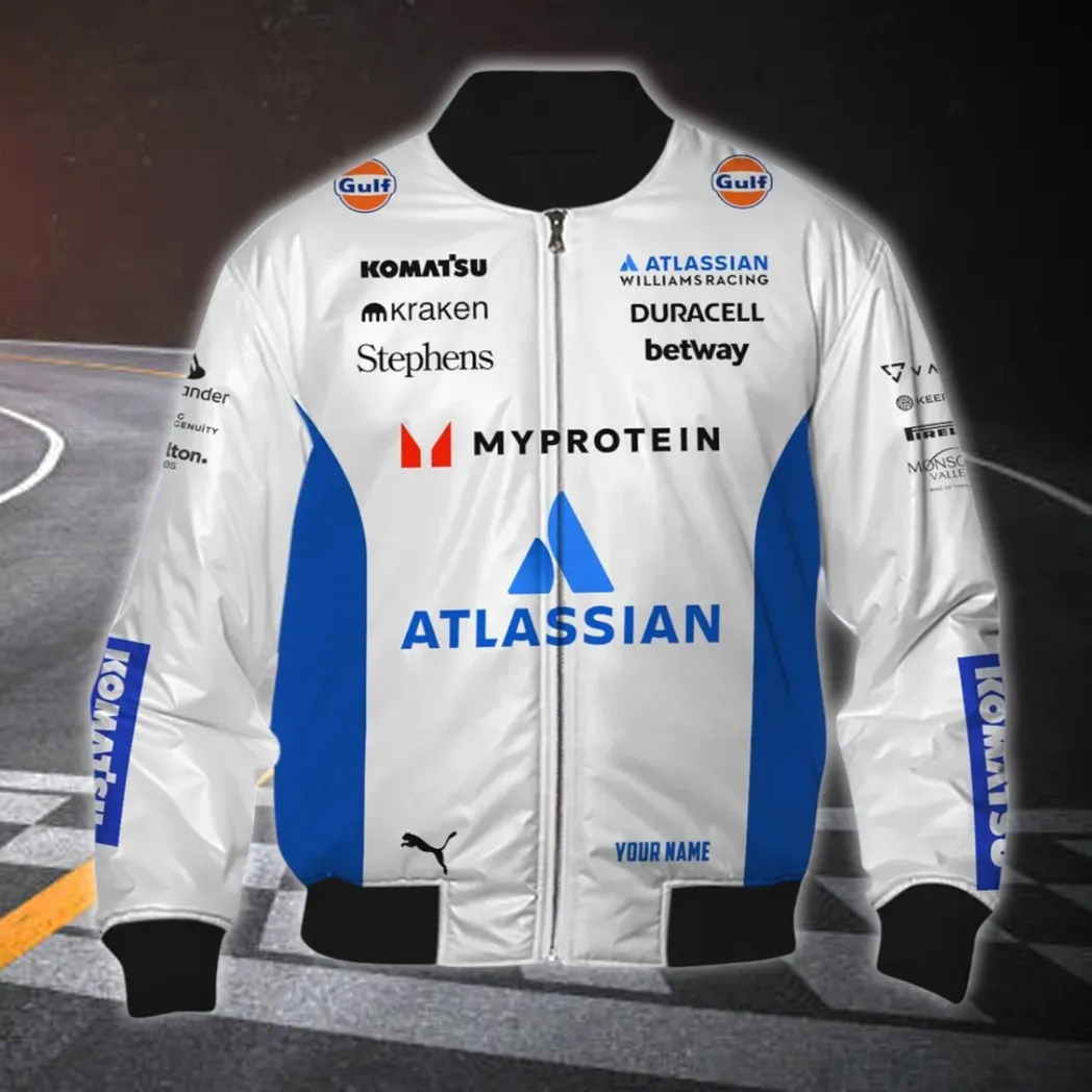 Grand Prix Team Car Bomber Jacket, Bomber Jacket Supporters Wear CAR418