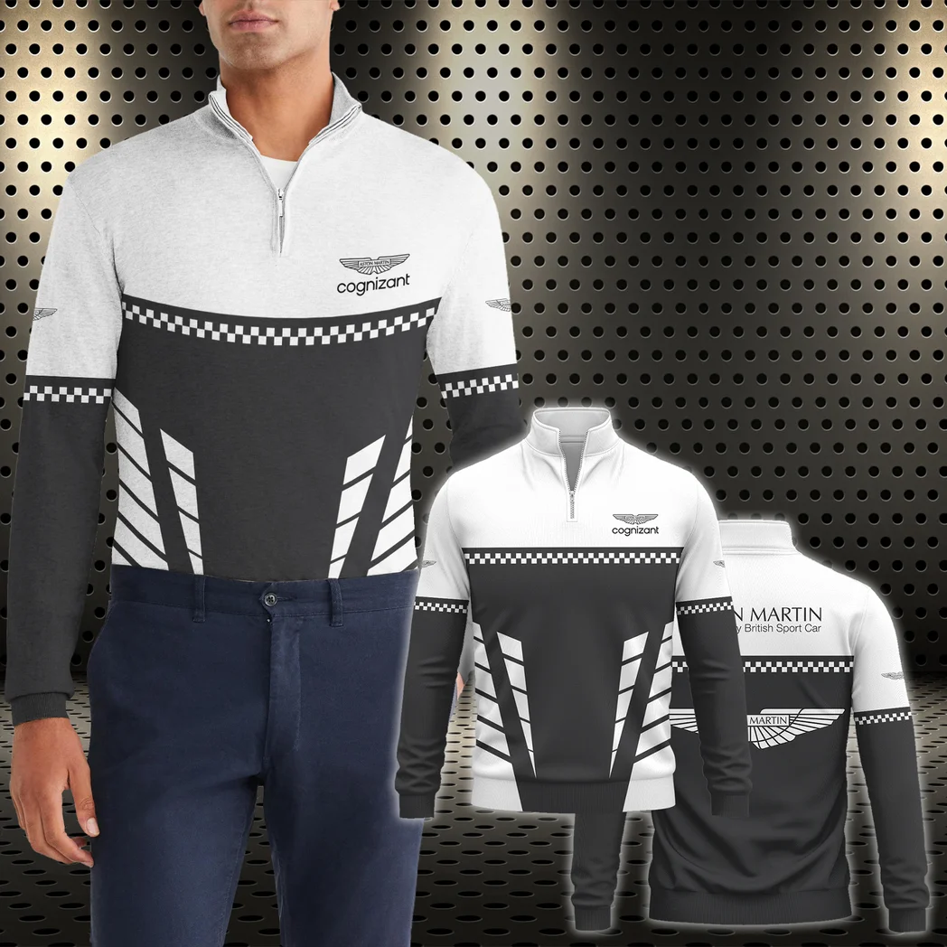 Luxury Supercar Quarter-Zip Sweatshirt, Rider's Everyday Layer HVN1385AM