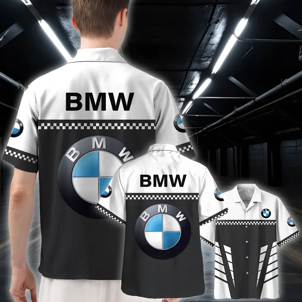 Performance Auto Hawaiian Shirt, Street Racer Button Shirt HVN1385BM