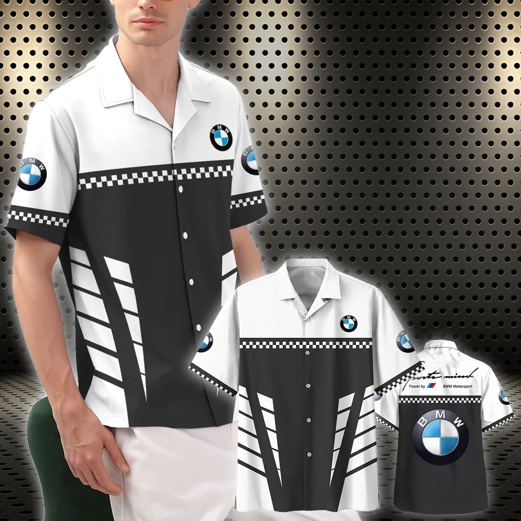 Performance Car Hawaiian Shirt, Gearhead Style Button Shirt HVN1385BM