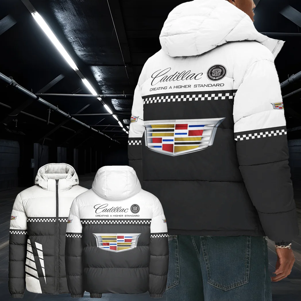 Performance Car Hooded Cotton Jacket, Warmth for Road Lovers HVN1385CA