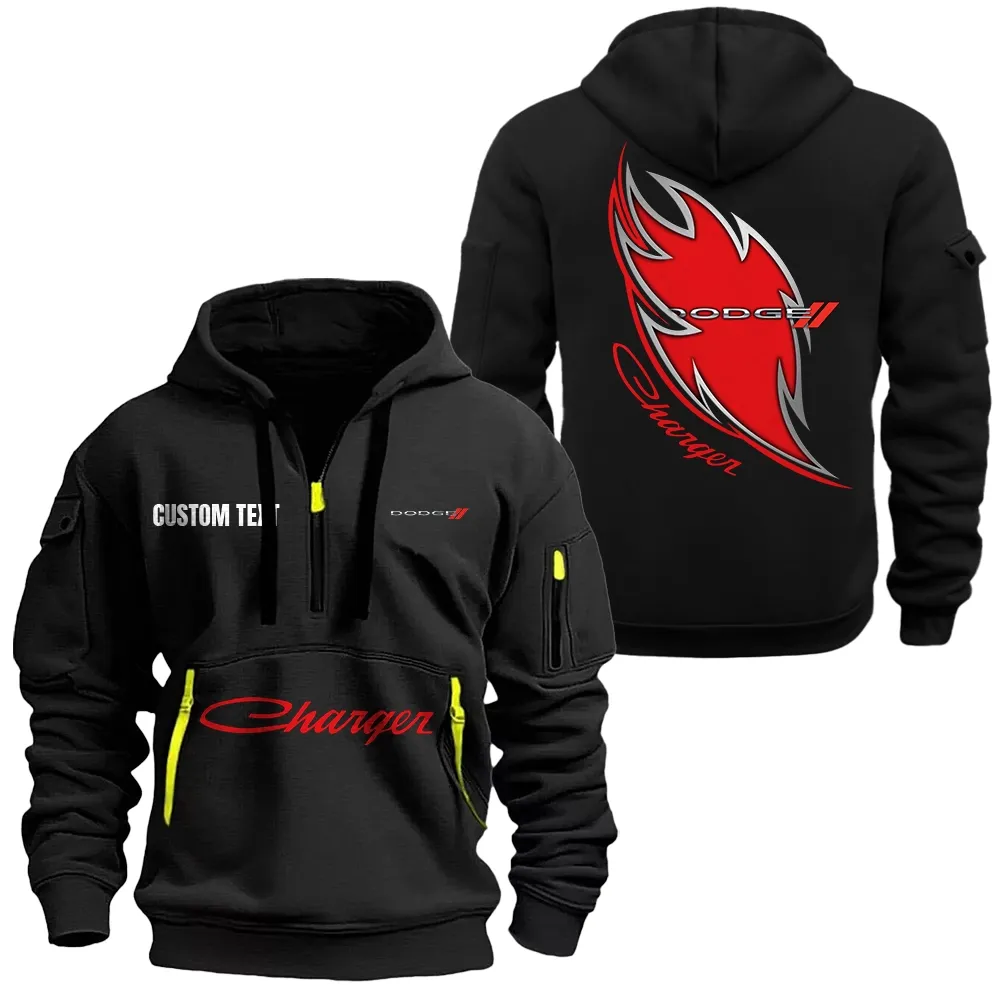 Performance Sedan Hoodie Half Zipper, Everyday Comfort Half-Zip Hoodie CAR170 - Black