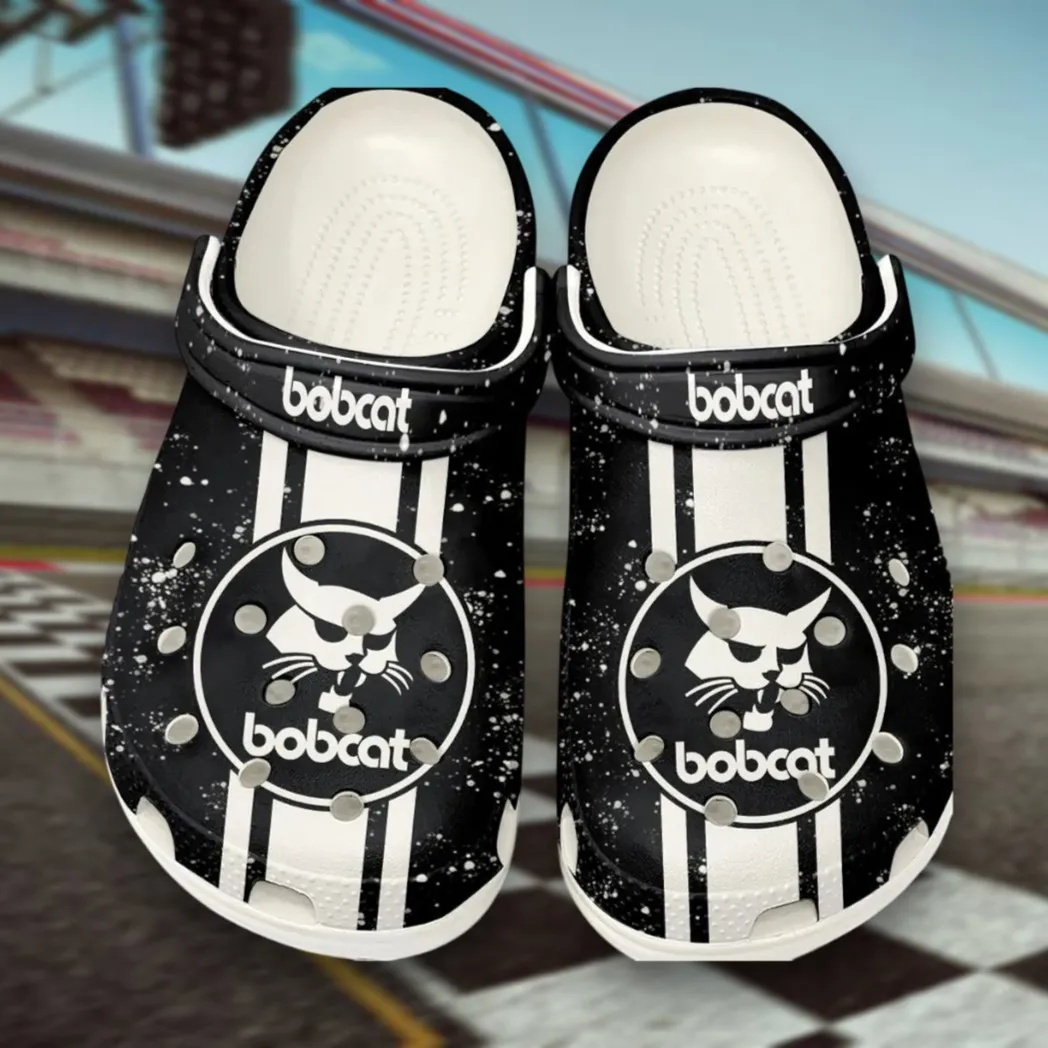 Personalized Skid Steer Machine Design Clog, Full Print Slip-On Footwear Gift for Car Lovers CAR620 - White