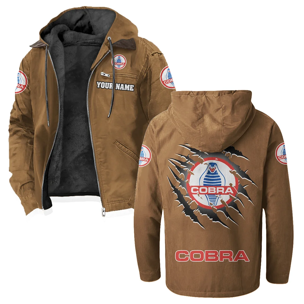 Power Coupe Flannel Hoodie, Custom Car Fan Hoodie HVN1327SH - Camel