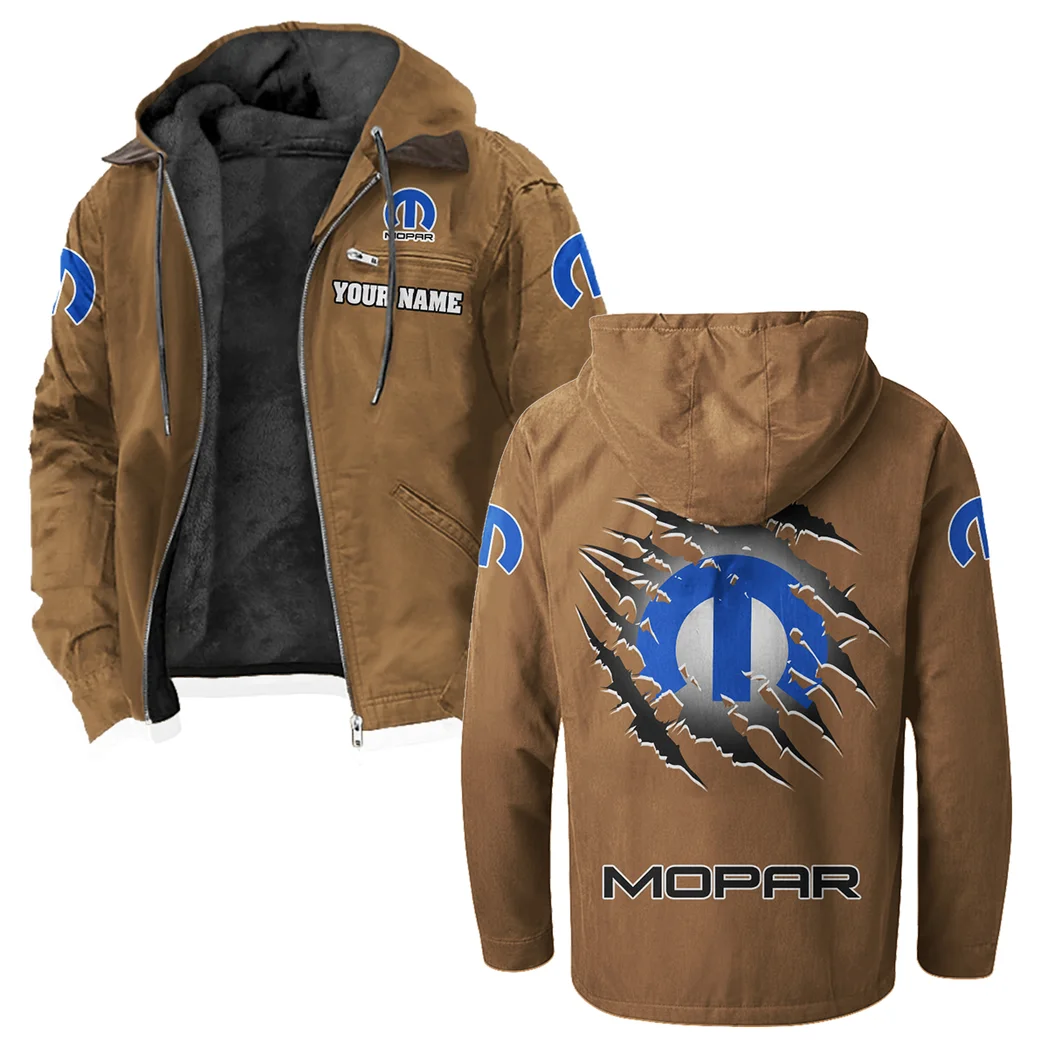 Powertrain Upgrades Flannel Hoodie, Custom Garage Hoodie HVN1327MO - Camel
