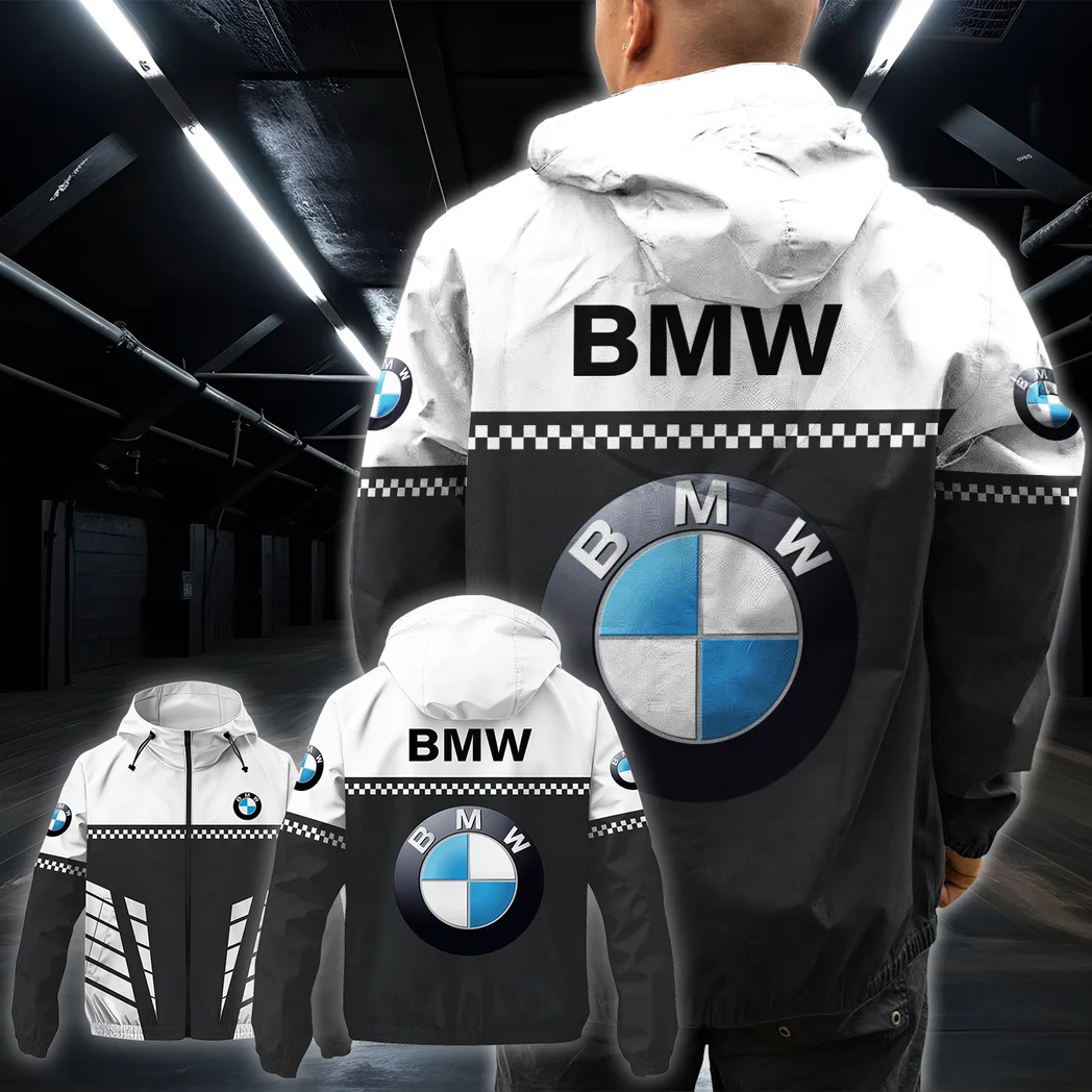 Premium Sedan Windbreaker Jacket, Motorsport Spirit Fan Jacket HVN1385BM