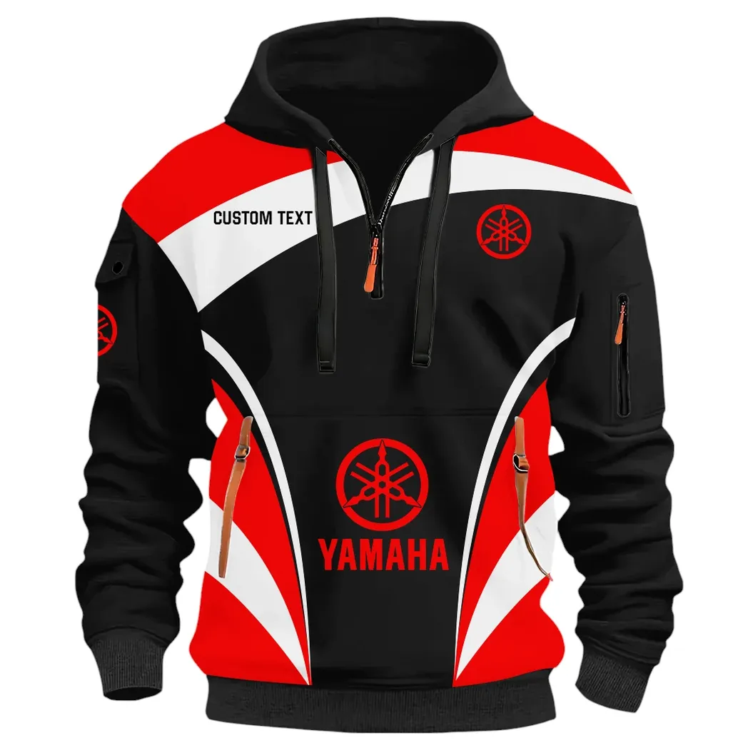 Racing Car Hoodie Half Zip 3D Print, Rugged Casual Fit Hoodie CAR514100925086 - Image 3