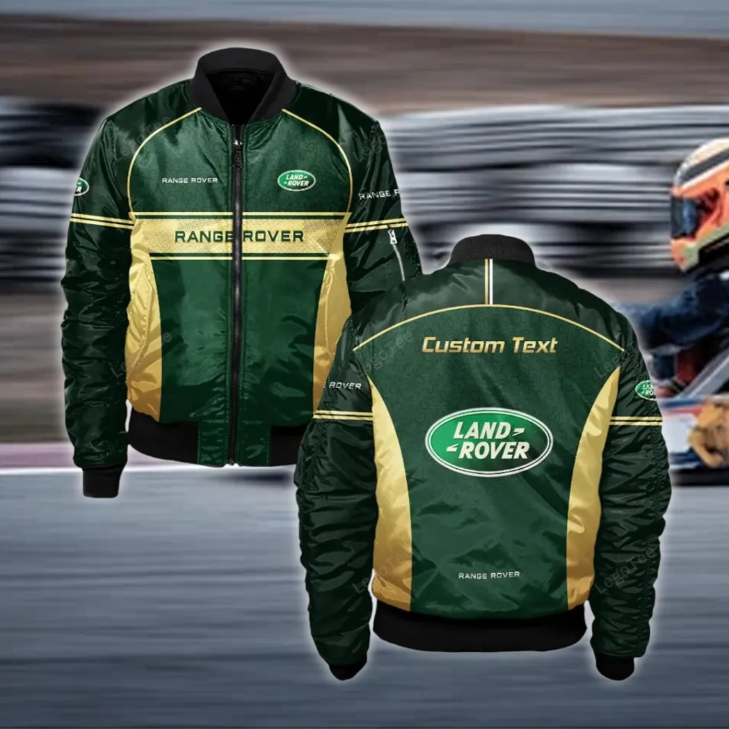 Rugged Terrain Auto Brand Bomber Jacket, Custom Sports Bomber Gear CAR137