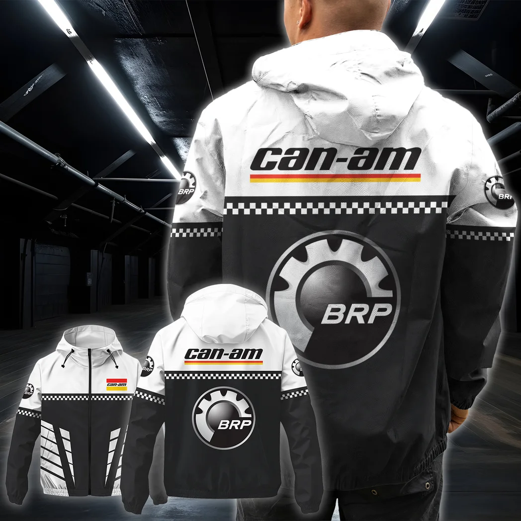 Rugged Terrain Vehicle Windbreaker Jacket, High-Performance Auto Fan Jacket HVN1385BR