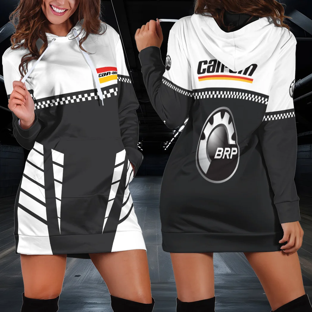 Sport ATV Hoodie Dress, Street Ready Style for Gearheads HVN1385BR