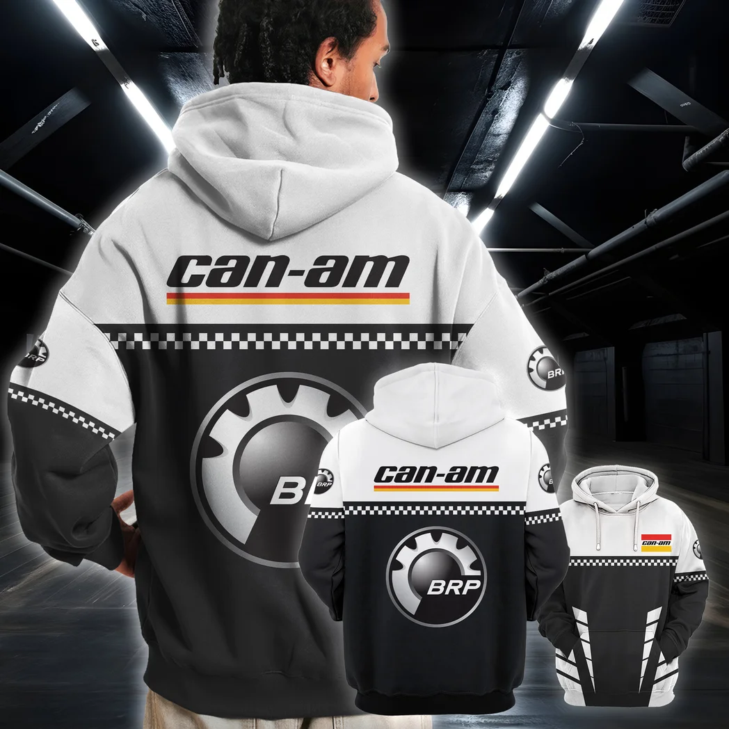 Sport ATV Hoodie Exclusive Logo, Limited Edition Biker Hoodie HVN1385BR