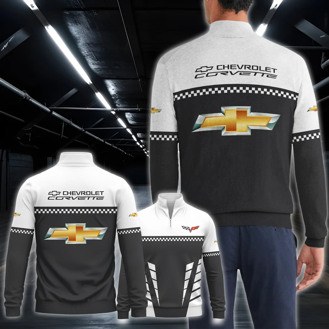 Sports Car Quarter-Zip Sweatshirt, Gearhead Quarter Zip Style HVN1385CC